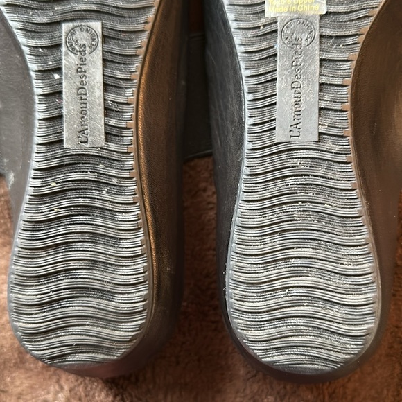 L’ AMOUR Des Pieds Chantara Black Sandal Sz 7.5 - Picture 8 of 12